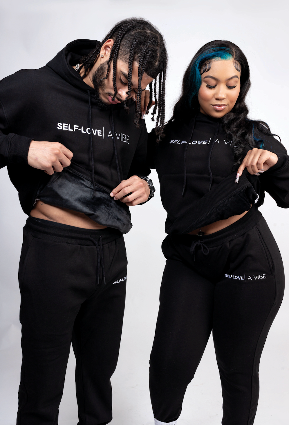 A Vibe - Unisex Black Sweatpants
