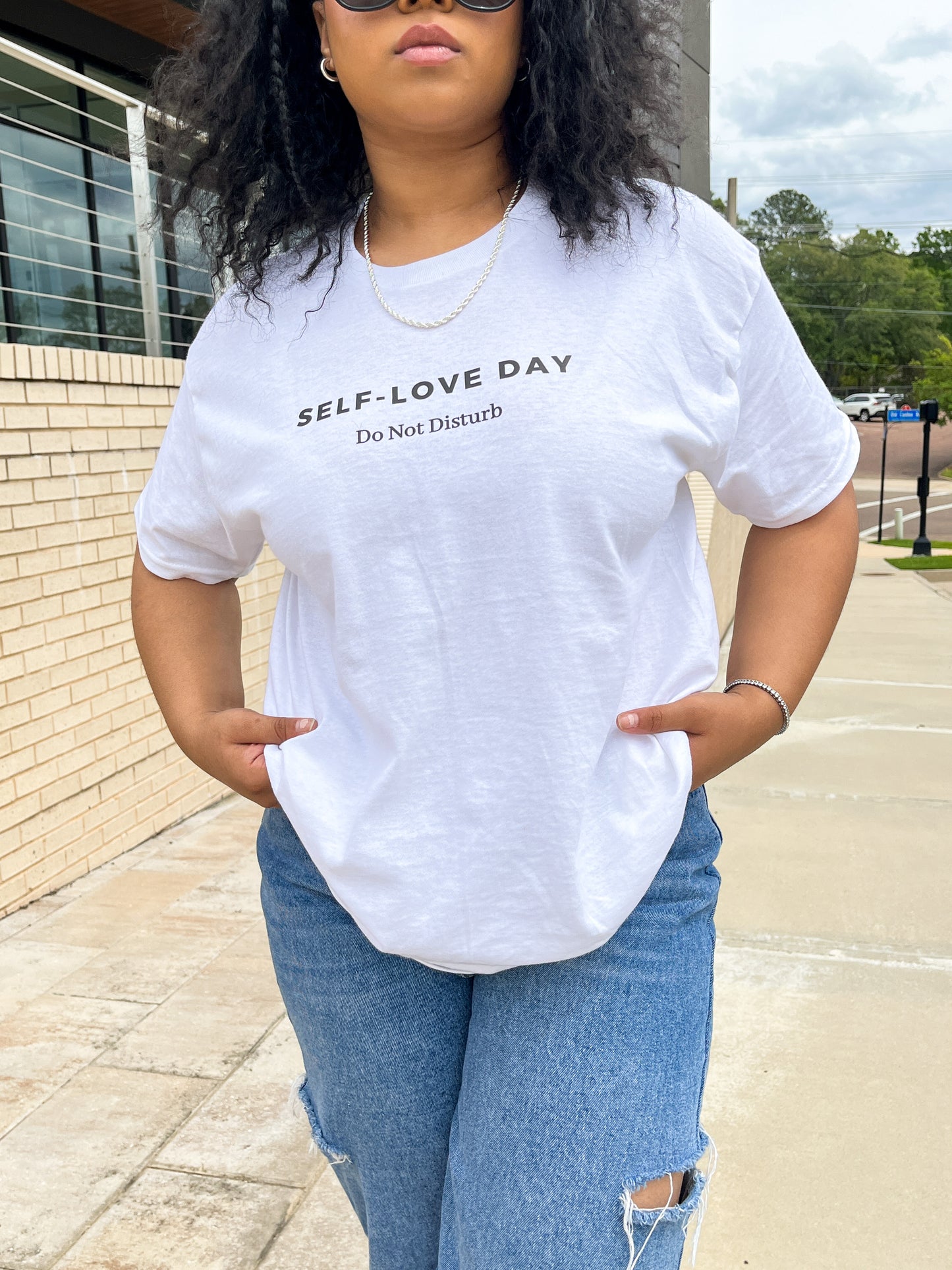Self-Love Day - White Shirt hi