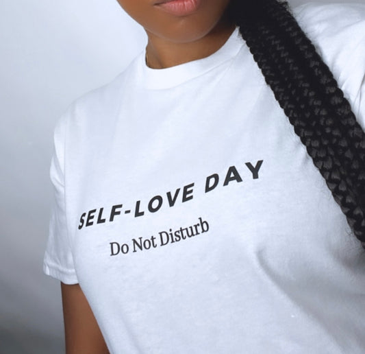 Self-Love Day - White Shirt hi
