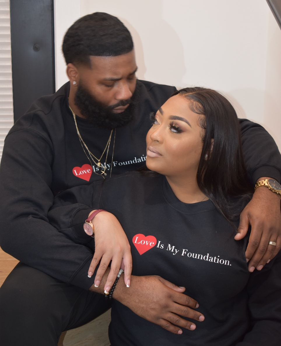 Love Day - Foundations Black Crewneck Sweatshirt