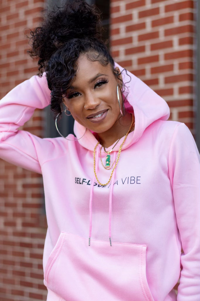 pink women's sweatsuit