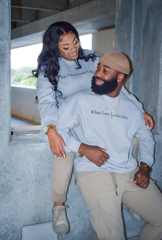 Adult Love Crewneck - Grey