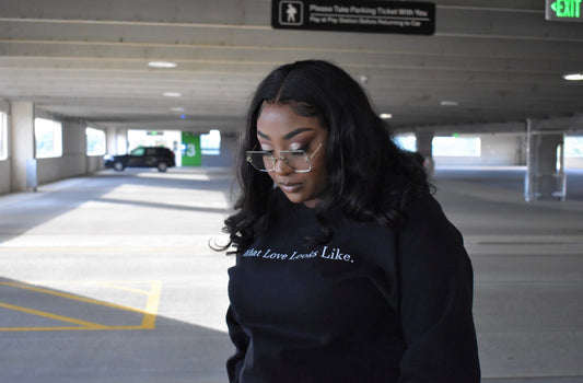 Adult Love Crewneck - Black